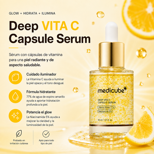 Medicube Deep Vitamin C Capsule Serum – 30 ml