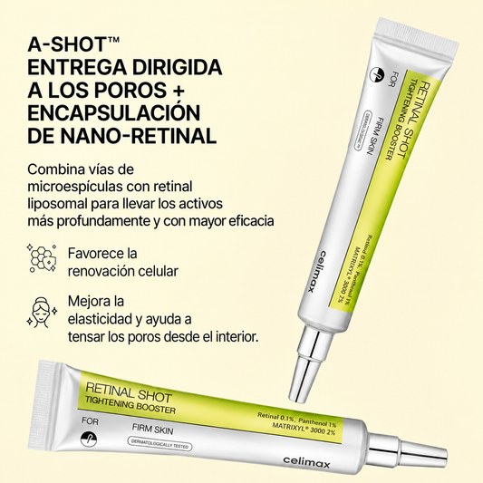 Reafirmante Celimax Retinal Shot Tightening Booster – 15 ml