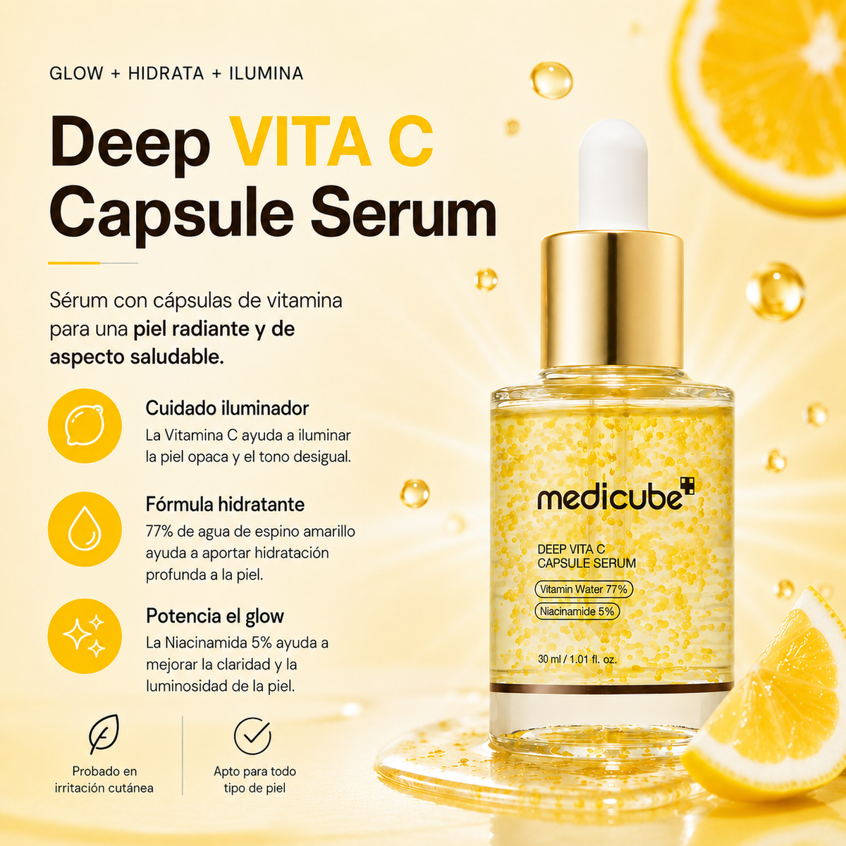 Medicube Deep Vitamin C Capsule Serum – 30 ml