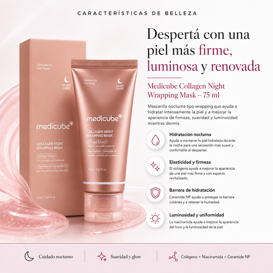 Medicube Collagen Night Wrapping Mask – 75 ml